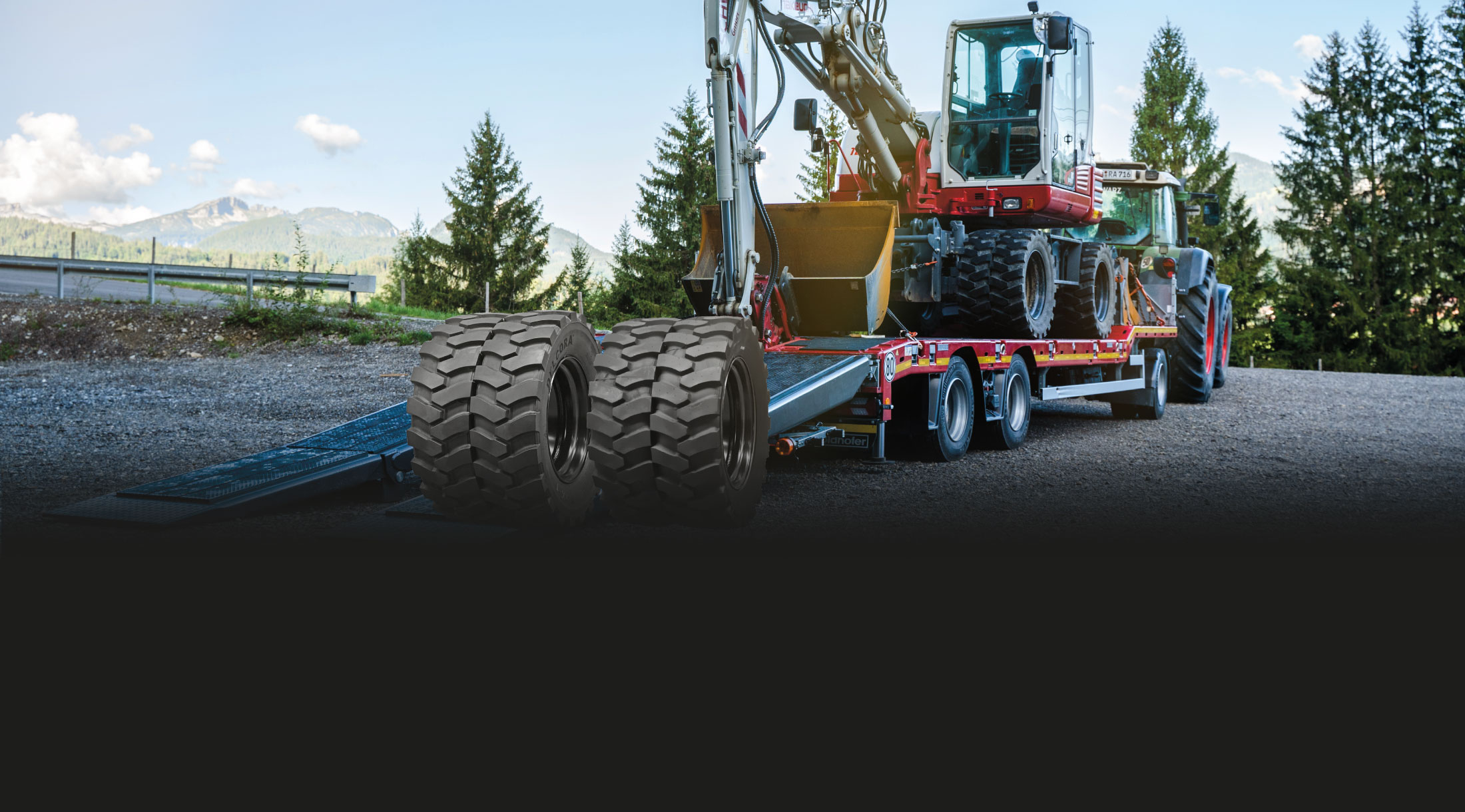 Telehandler and Wheel Loader Tyres from HBI Tyres & Wheels